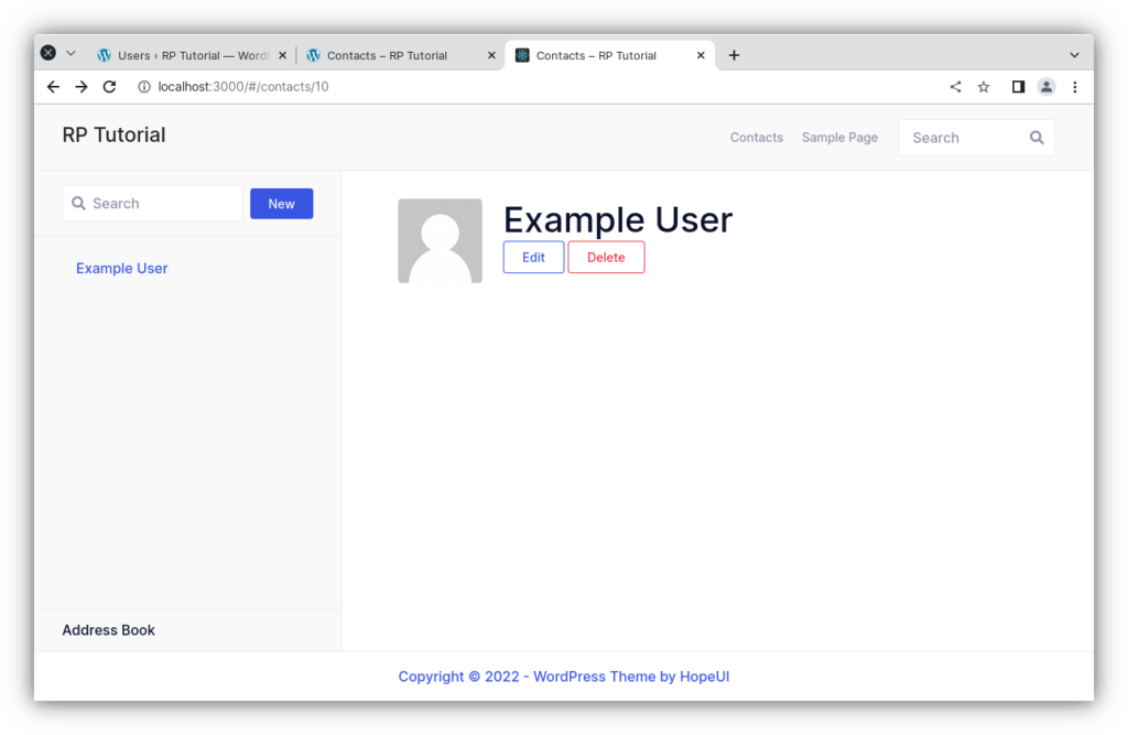 React with WordPress Tutorial - Rockiger