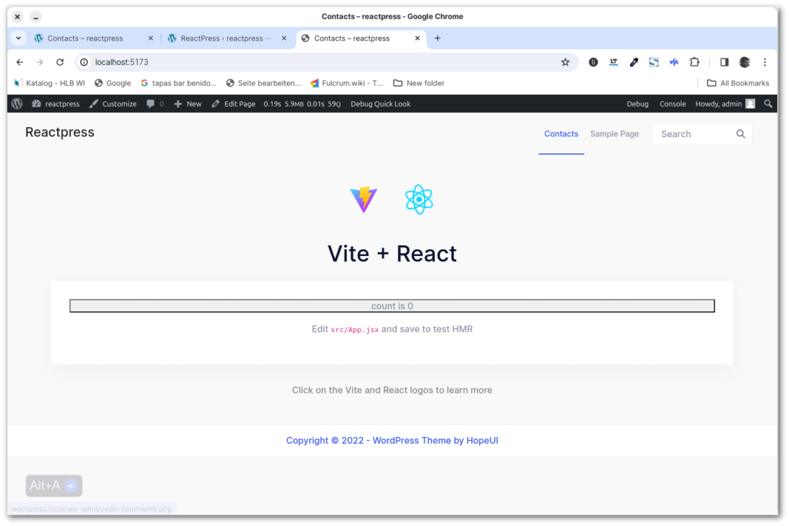 React with WordPress Tutorial - Rockiger